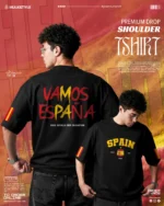 Vibrant Fan Expression: Spain Football World Cup T-Shirt
