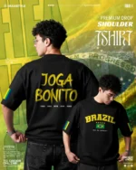 Brazil Football Team World Cup Edition Drop Shoulder T-Shirt