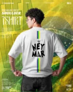 Brazil Neymar Edition T-Shirt, Crafted as the Best Heavyweight Oversize T-Shirt for Men