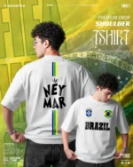 Brazil Neymar Edition T-Shirt, Crafted as the Best Heavyweight Oversize T-Shirt for Men