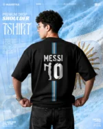 Argentina Football Team World Cup Edition Drop Shoulder T-Shirt