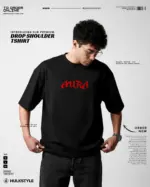Aura Graphical Tshirt: The Ultimate Essential for Your Drop Shoulder T Shirt Outfit