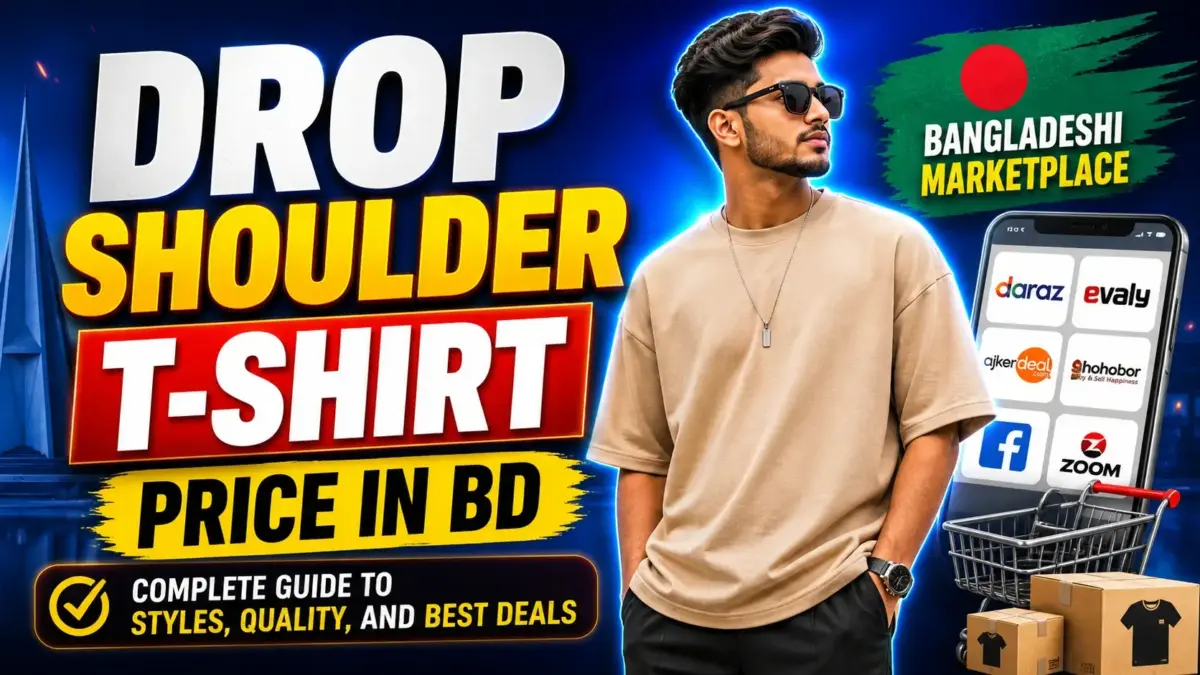 Drop Shoulder T-Shirt Price in BD: Complete Guide to Styles, Quality, and Best Deals