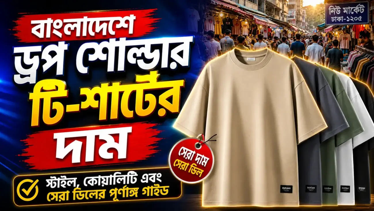 Drop Shoulder T-Shirt Price in BD: Complete Guide to Styles, Quality, and Best Deals