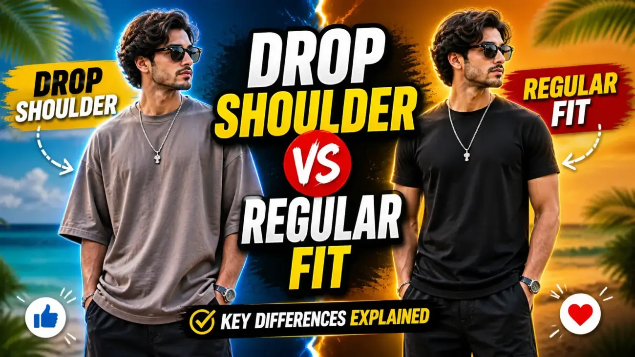 Drop Shoulder vs Regular Fit: 15 Powerful Differences You Must Know Today