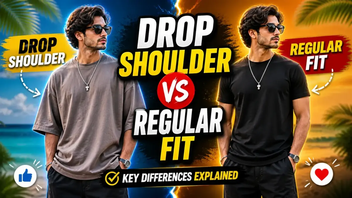 Drop Shoulder vs Regular Fit: 15 Powerful Differences You Must Know Today