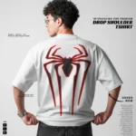 Spider Graphic Printed Premium Drop Shoulder Tshirt | The Best Drop Shoulder T-Shirt for Streetwear