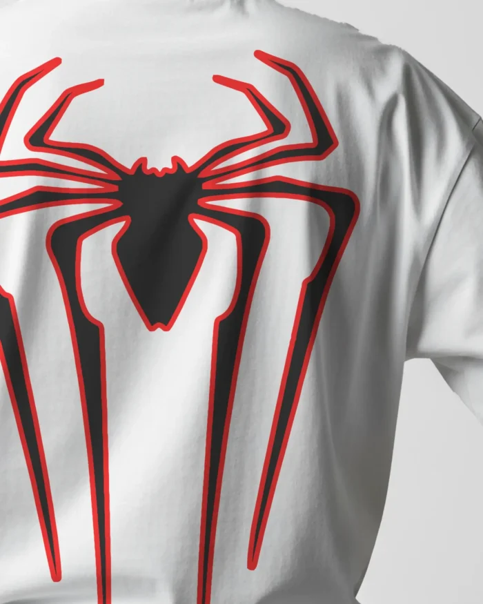 Spider Graphic Printed Premium Drop Shoulder Tshirt | The Best Drop Shoulder T-Shirt for Streetwear