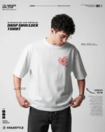 Spider Graphic Printed Premium Drop Shoulder Tshirt | The Best Drop Shoulder T-Shirt for Streetwear