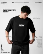 Automotive Heritage: 911 Graphical T-Shirt – Premium Drop Shoulder T-Shirt for Men