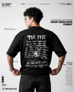 Indie Rock Rebellion: The 1975 Band T-Shirt – Premium Drop Shoulder T-Shirt for Men