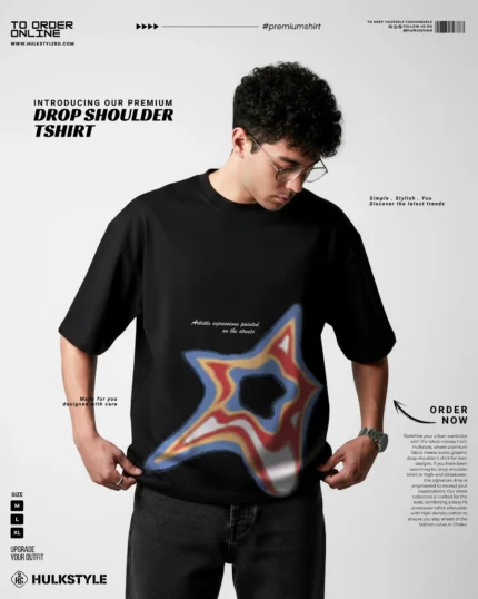 Buy Best Oversized T-Shirt for Men – Abstract Premium Streetwear