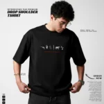 Dark Fantasy Apparel: Six of Crows – Premium Drop Shoulder T-Shirt for Men