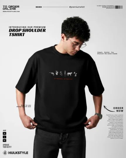 Dark Fantasy Apparel: Six of Crows – Premium Drop Shoulder T-Shirt for Men