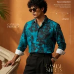 Looking to buy a full sleeve shirt for men in BD? Shop our urban abstract canvas printed full sleeve shirt in breathable fancy cotton at HulkStyleBD online!
