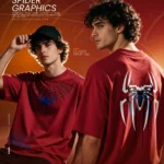 Spider Web "Who Am I?" Quote Graphic Drop Shoulder T-Shirt – Crimson Red