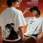 Vagabond Miyamoto Musashi Katana Line Art Drop Shoulder T-Shirt – White