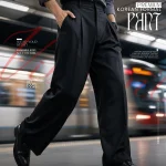 Men’s Black Korean Style Formal Pants – Affordable Price in Bangladesh